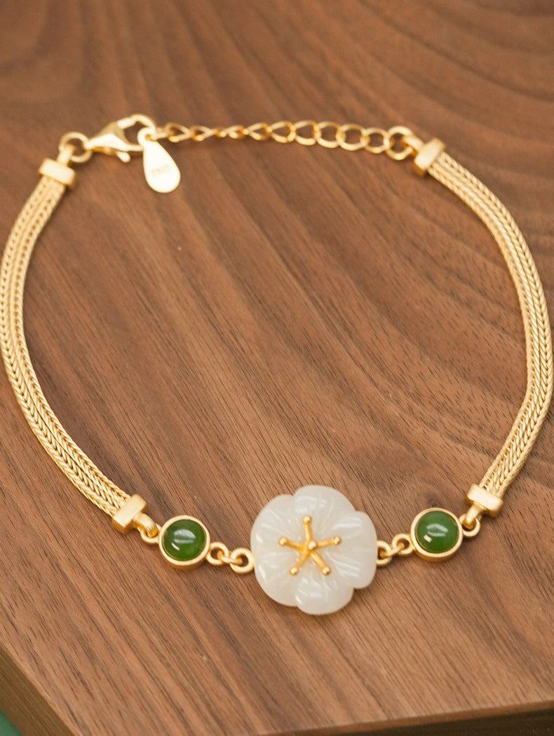 Argent Bracelet classique au charme intemporel