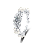 Perle Bague élégant pour toute occasion