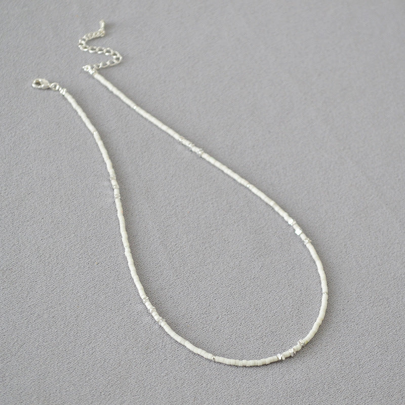 Argent Collier élégant pour toute occasion