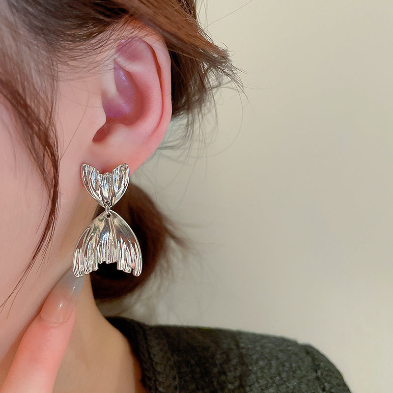 Argent Boucle d'oreille charmant pour toute occasion