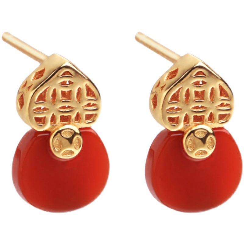 Argent Boucle d'oreille charmant pour toute occasion