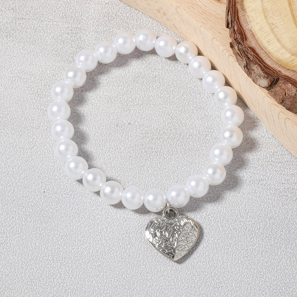 Argent Collier vintage fait main