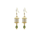 Argent Boucle d'oreille artisanal délicat