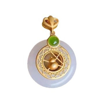 Argent Collier magnifique au style unique