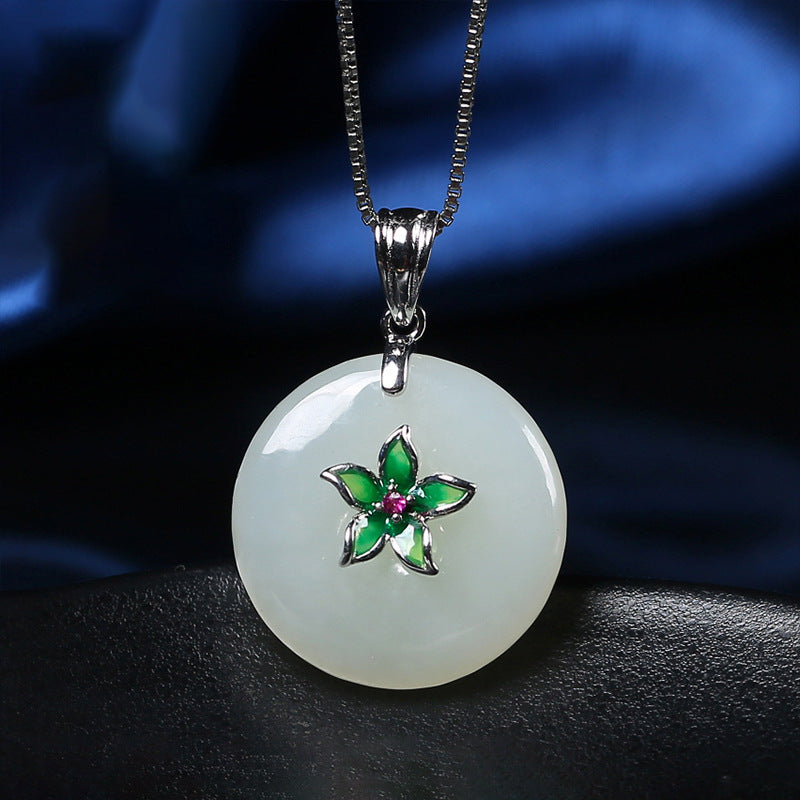 Argent Collier élégant pour toute occasion