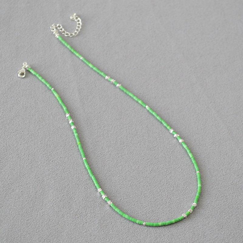 Argent Collier élégant pour toute occasion