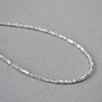 Argent Collier vintage fait main