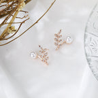 Argent Boucle d'oreille artisanal délicat