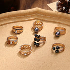 Perle Bague magnifique au style unique