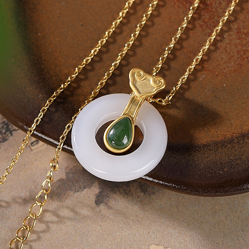 Argent Collier charmant pour toute occasion