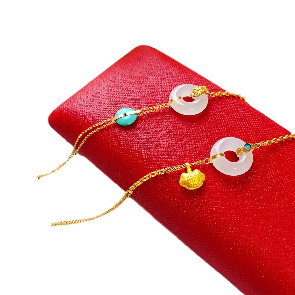 Argent Bracelet magnifique au style unique