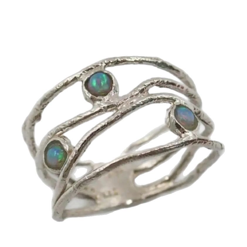 Argent Bague classique au charme intemporel