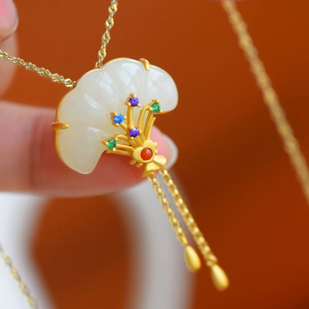 Argent Collier charmant pour toute occasion