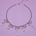 Argent Collier romantique pour moments spéciaux