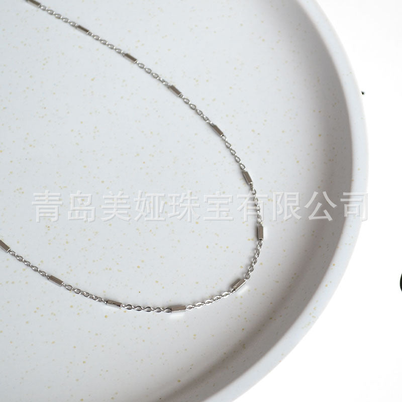 Argent Collier charmant pour toute occasion