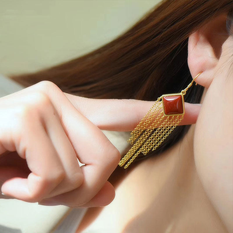 Argent Boucle d'oreille charmant pour toute occasion