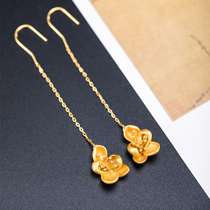 Argent Boucle d'oreille charmant pour toute occasion