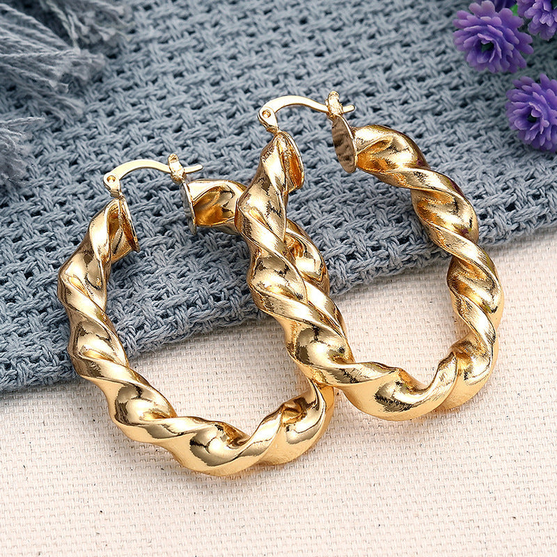 A Must-Have - Boucle d'oreille artisanal délicat