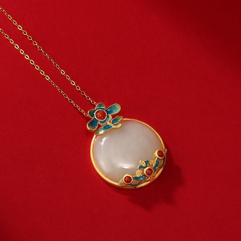 Argent Collier charmant pour toute occasion