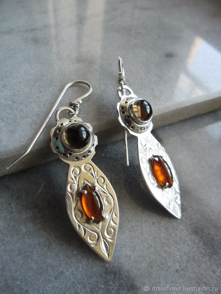 Argent Boucle d'oreille charmant pour toute occasion