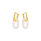 Argent Boucle d'oreille artisanal délicat