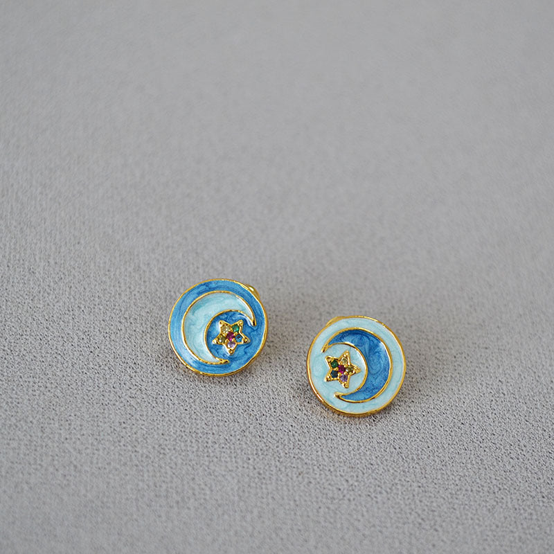 Argent Boucle d'oreille charmant pour toute occasion