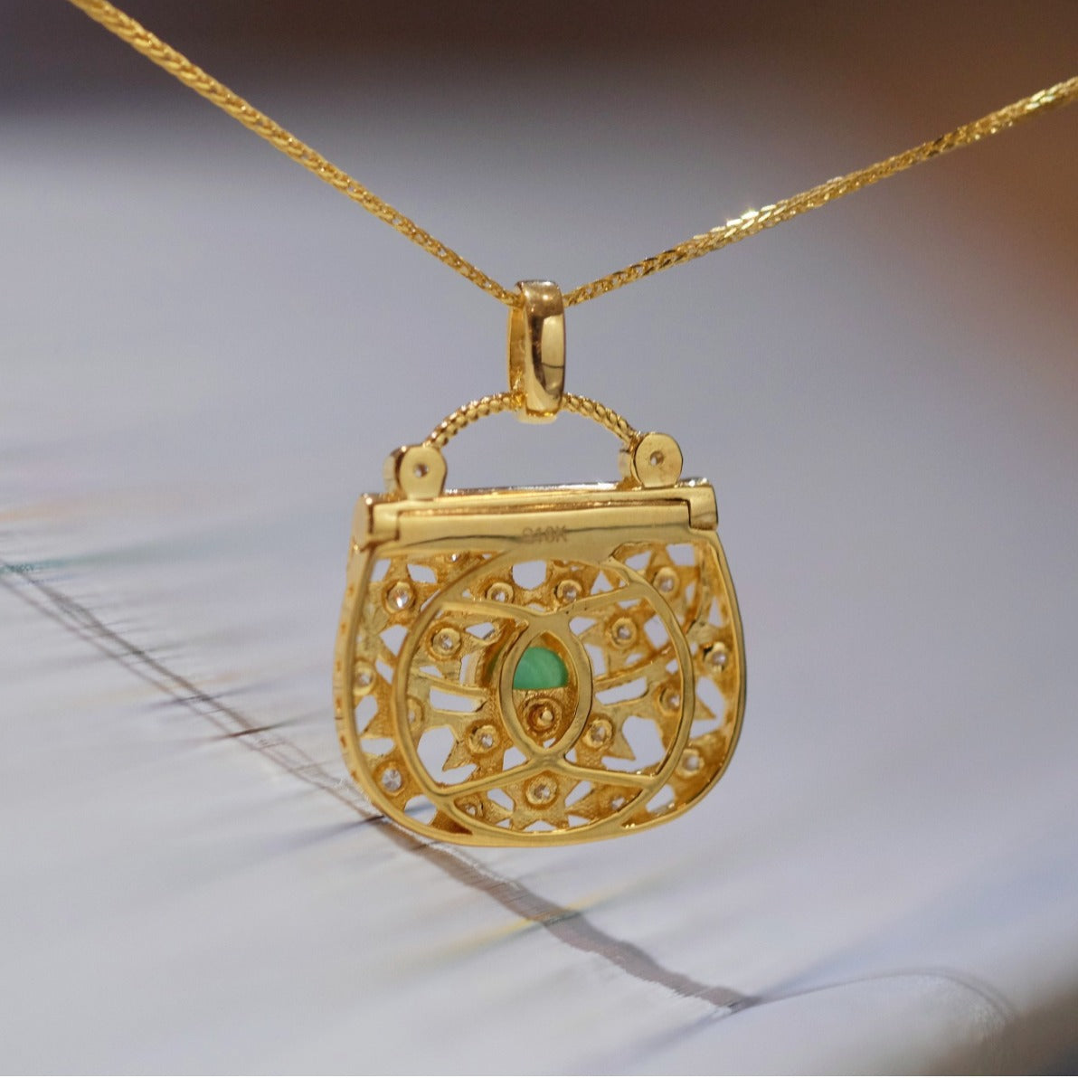 Argent Collier charmant pour toute occasion