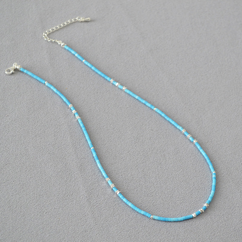 Argent Collier élégant pour toute occasion