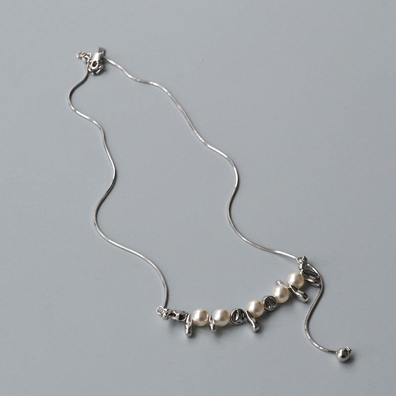 Argent Collier charmant pour toute occasion