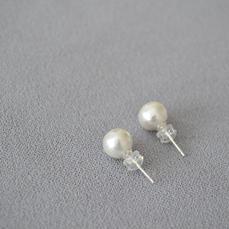 Argent Boucle d'oreille artisanal délicat