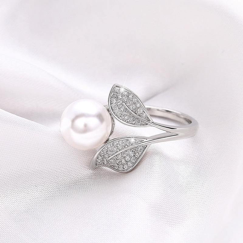 Perle Bague magnifique au style unique