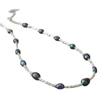 Argent Collier magnifique au style unique