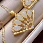 Argent Collier charmant pour toute occasion