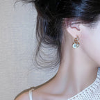 Argent Boucle d'oreille charmant pour toute occasion