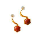 Argent Boucle d'oreille charmant pour toute occasion