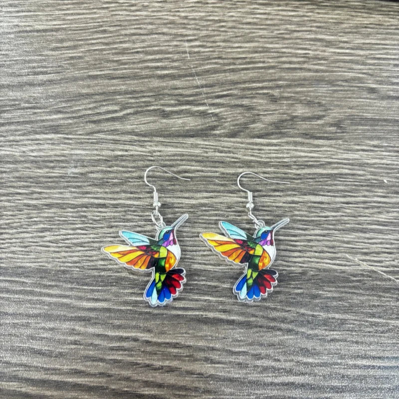 Argent Boucle d'oreille artisanal délicat