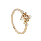 Perle Bague romantique pour moments spéciaux