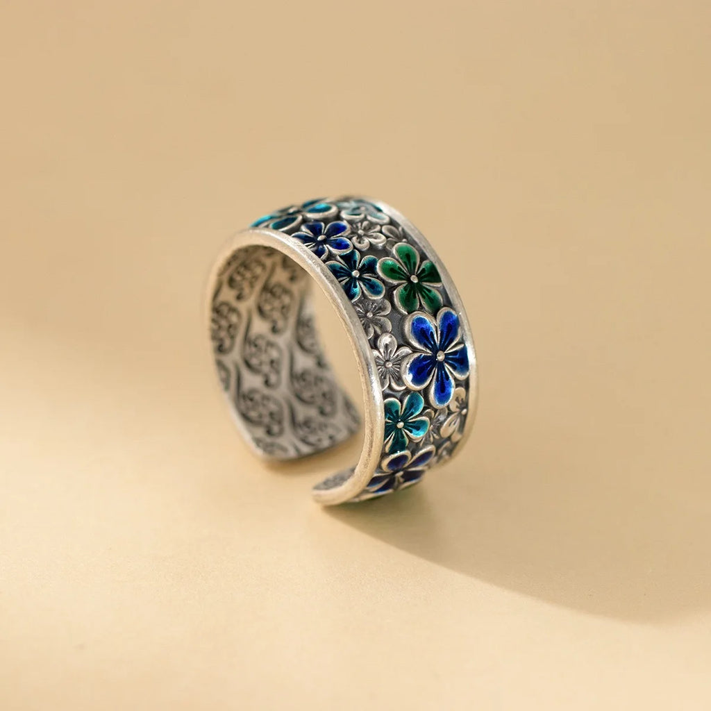 Argent Bague classique au charme intemporel