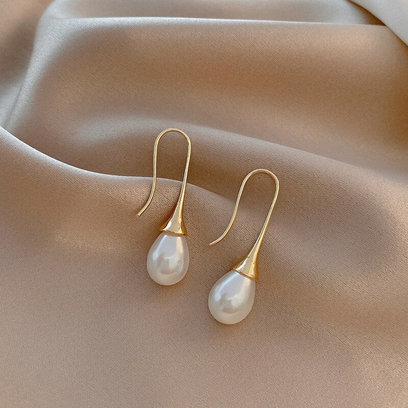 Perle Boucle d'oreille romantique pour moments spéciaux