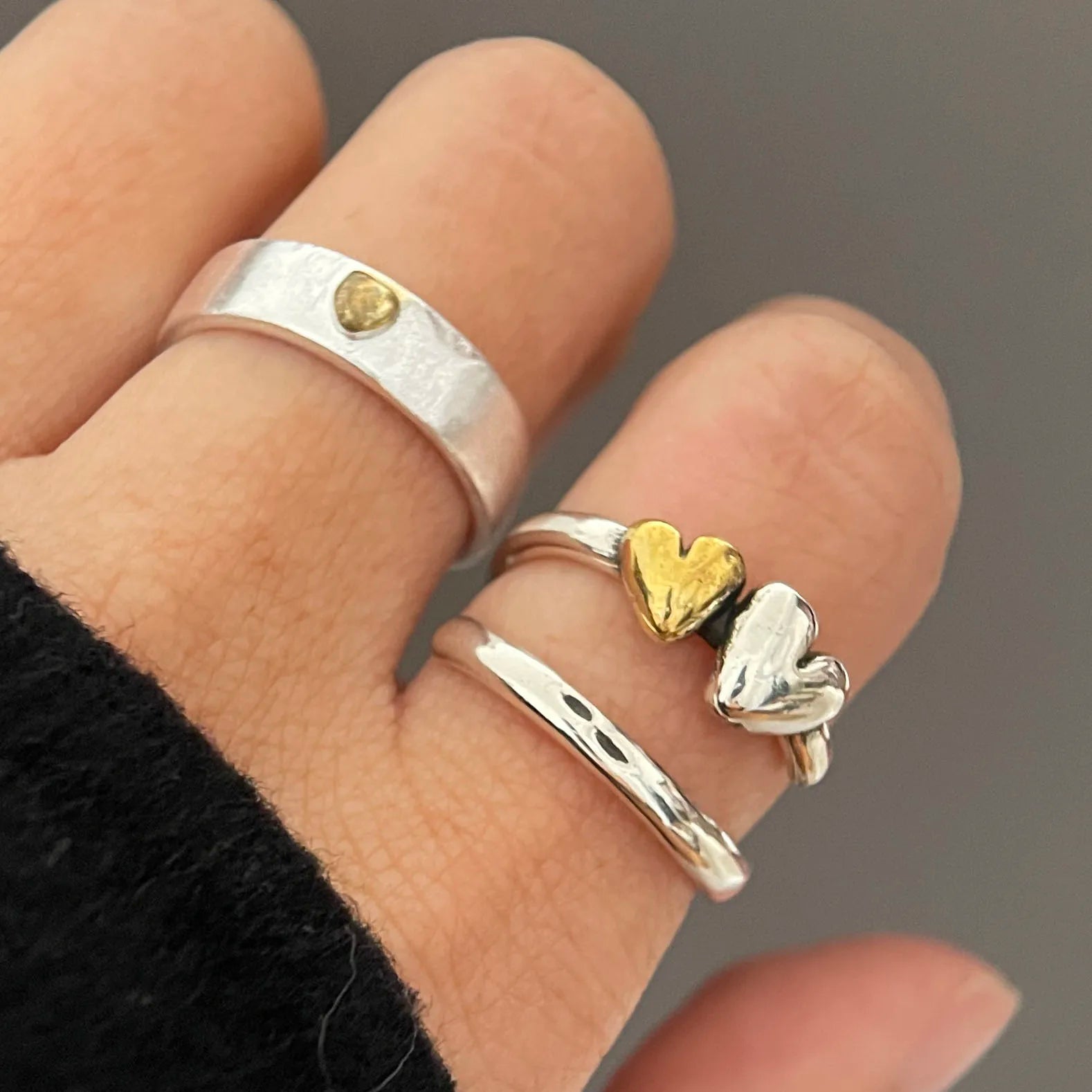 Argent Bague charmant pour toute occasion