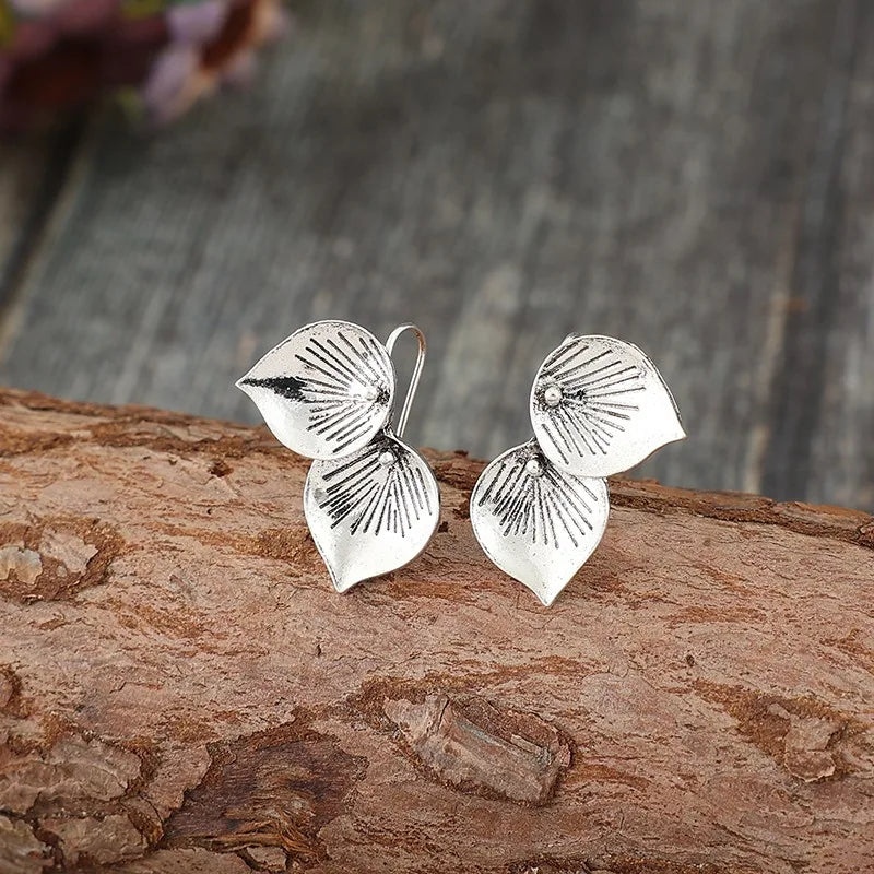 Argent Boucle d'oreille charmant pour toute occasion