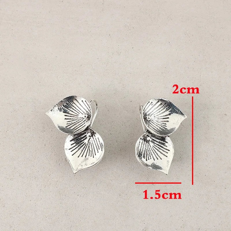 Argent Boucle d'oreille charmant pour toute occasion