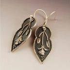 Argent Boucle d'oreille artisanal délicat