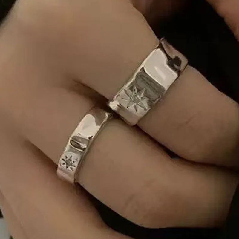 Argent Bague artisanal délicat