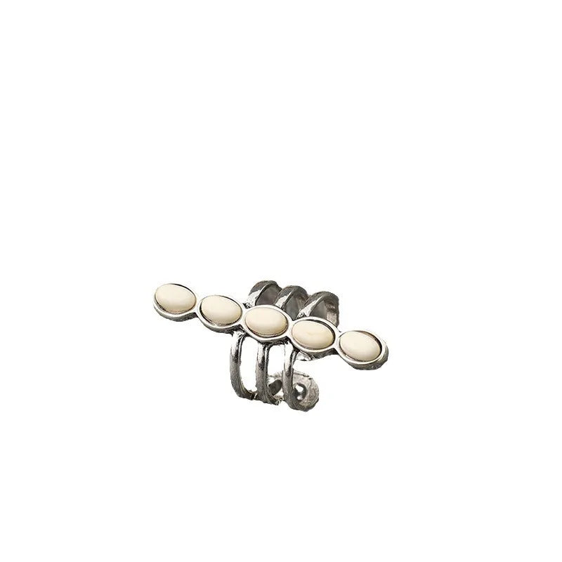 Argent Bague artisanal délicat