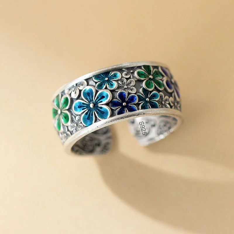 Argent Bague classique au charme intemporel