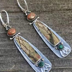 Argent Boucle d'oreille charmant pour toute occasion