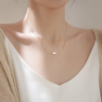 Argent Collier charmant pour toute occasion