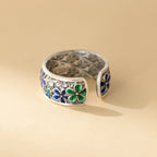 Argent Bague classique au charme intemporel