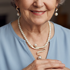 Perle Parure vintage fait main